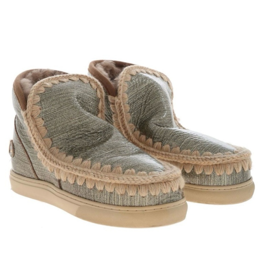 MOU Eskimo 18 Glitter Logo Gold